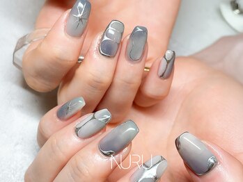 ヌル ネイル 新宿(NURU NAIL)/個性派/韓国個性派/アートネイル
