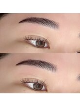 カリノ(carino)/一緒に作るアイブロウパーマ+Wax