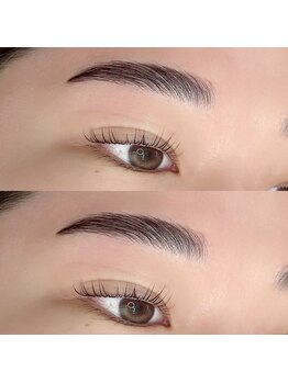 カリノ(carino)/一緒に作るアイブロウパーマ+Wax