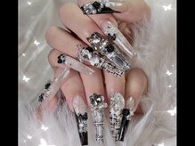 ダークハニー 原宿店(Dark Honey)/クリスマス/冬ネイル/ツイード