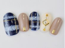 ネイルサロン ドレリッチ 大宮店(drerich)/【6990】ブランケットチェック