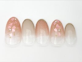 【桜ネイル2023蒲田】¥10571