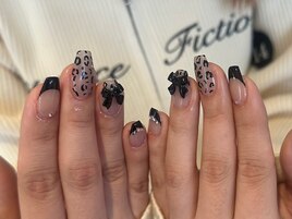 ヒョウ柄ネイル 担当:内海