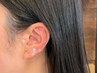 【新メニュー】耳ツボジュエリー6Jewely+Free＋マッサージ60分¥8800