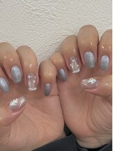 ソワンマリア(soin Maria)/雪だるまネイル