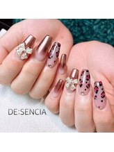 ディセンシア(DE:SENCIA)/ヒョウ柄NAIL☆