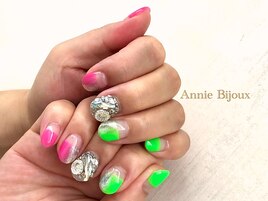 ＊neon color nail＊