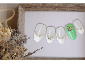 ファストネイル 中野店(FAST NAIL)/夏ネイル　上品　【9738】