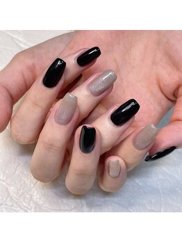 シュシュ(Chou chou)/マグネット&ブラックワンカラー