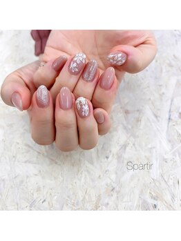 エスパルティール(Spartir)/アンティークフラワーネイル