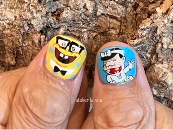 アトリエ ラビータ(atelier la vita)/親指アート