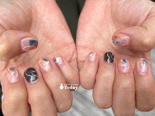 ネイルサロン トゥデイ 心斎橋店(Today)/Clear Natural art¥8300→¥4800