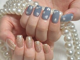 花ネイル、夏ネイル