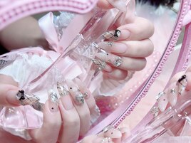 【Akari】チェックネイル