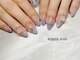 ホワイトネイル(WHITE NAIL)の写真/【パラジェル使用★】ネイルクーポン4980円~♪◎ウェディングやイベントにも最適な華やかネイルが豊富!