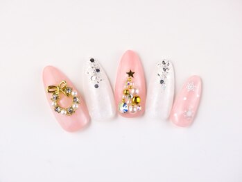 RK nail 中野坂上《フィルイン専門店/韓国ネイル/ワンホン/長さ出し/マグネット》/定額デザイン3¥7800