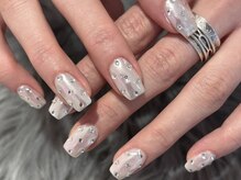 シェルネイル(SHELL NAIL)/ミラーネイル/staff:fujii