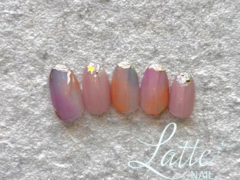 ラテネイル(Latte Nail)/10月定額デザイン Hand ver.