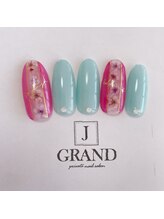 ジェイグランド(JGRAND)/桜ネイル