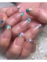 ネイルサロン ローズ(Rose)/シェルフレンチ