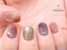 ワールド ビューティ ヴィヴァルト 宝塚店(WORLD BEAUTY VIVALTO)/マグネットネイル