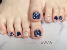 M-931大人上品冬色フットネイル