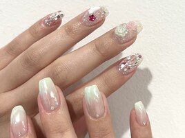 パステルカラーネイル