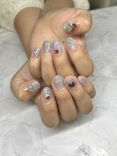 タムタムネイル 本厚木(Tam Tam Nail)/フラッシュラメワンカラー