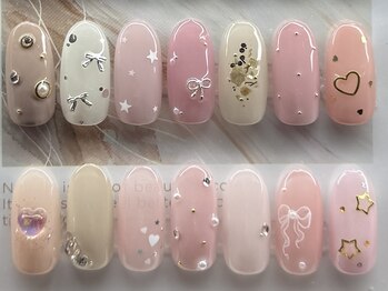 リール アイプラスビューティー(Rire eye + beauty)/定額¥6600大人可愛いネイル