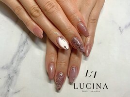 T-190 大人可愛いピンクネイル