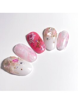 エトワール 大垣店(Etoile)/ピンクシェルネイル