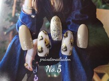 ナンバーファイブ(N°5)/アニマル柄ネイル☆