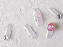 サンミーゴネイル 神戸店(Sunmego Nail)/オーロラクマちゃんネイル