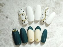 ラルネイル 大宮(Lull. nail)/＃マット＃カラーフレンチ