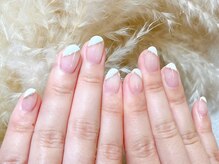 ココネル 本八幡店(coconail)/ななめフレンチ　