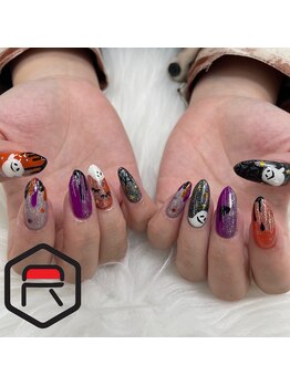 東海最大級ネイルサロン by レディスペネイル 名駅店/ハロウィンネイル