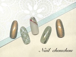 和柄ネイル8000円