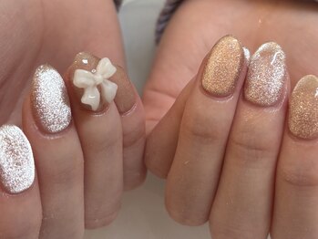 ノーヴェネイル 国分寺(nove.nail)/ピンクマグネットネイル