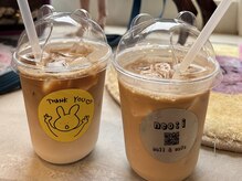 ネオイ(neo:i)の雰囲気（カキ氷始まりました♪1階はtakeout cafe☆ 施術中や帰りのお供◯）