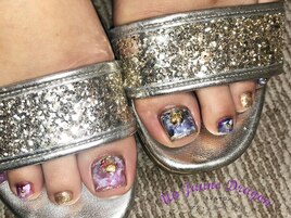 【フットネイル】夏ネイル