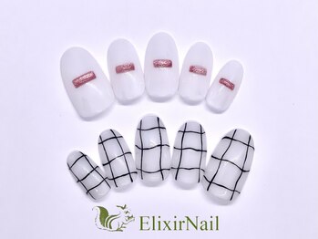エリクサーネイル 池袋(Elixir Nail)/定額b カジュアル/クーポン使用