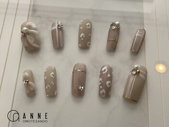 アンネ 表参道(ANNE)/NAIL EX12月号雑誌 掲載デザイン