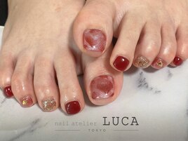 M-561 ハートマグネットネイル