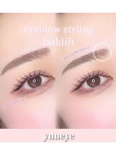 ユーアイ/アイブロウ×まつ毛パーマ