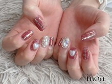 モア(moa)/フラッシュ　パール　ハート