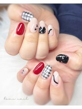レミネイル(Remi nail)/持ち込みデザイン猫ネイル