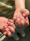 サマーネイル×ジェルデザイン