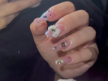 アイ ネイルズ 天神店(I nails)/aurora　nail　￥6500～