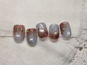 ブルー/ブラウン/パラジェル