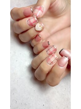 チェックネイル☆
